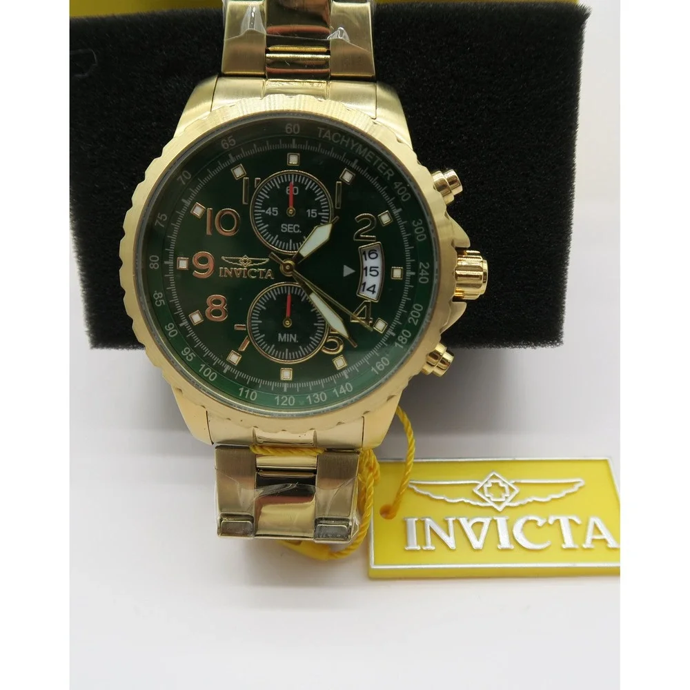 Invicta Specialty Gold Veloquence Men's Watch - 47mm, Gold (69793) New